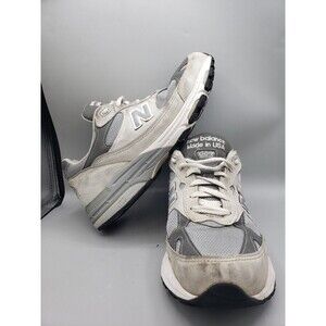 New Balance 993 Mens 10 4E Wide MR993GL Shoes Sneakers Castlerock Gray Suede